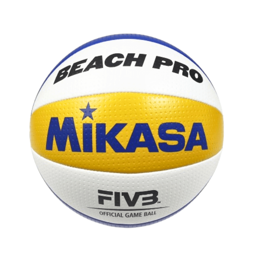วอลเลย์บอลชายหาด MIKASA BV550C BEACH PRO หนังเย็บ PU ขนาดมาตรฐาน รุ่นแข่งขัน